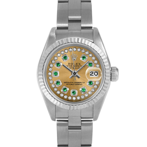 Rolex Datejust 26mm | 69174-CHM-STRE-FLT-OYS