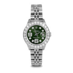 Rolex Datejust 26mm | 69174-GRN-8DA69-2CT-JBL