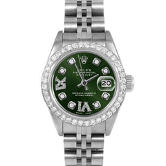 Rolex Datejust 26mm | 69174-GRN-8DR69-BDS-JBL
