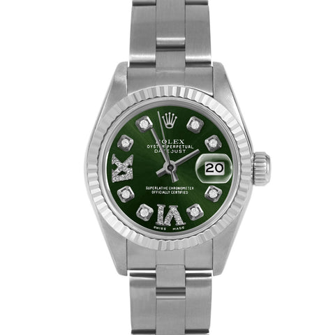 Rolex Datejust 26mm | 69174-GRN-8DR69-FLT-OYS