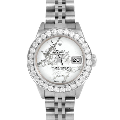 Rolex Datejust 26mm | 69174-MRB-NOHM-2CT-JBL