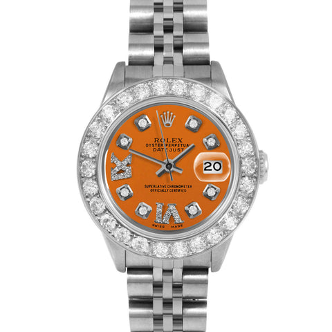 Rolex Datejust 26mm | 69174-ORN-8DR69-2CT-JBL