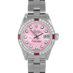 Rolex Datejust 26mm | 69174-PMOP-DIA-AM-4RBY-OYS
