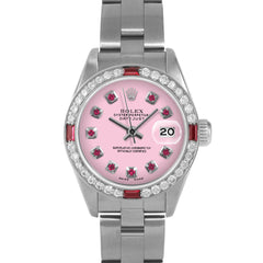 Rolex Datejust 26mm | 69174-PNK-RBY-AM-4RBY-OYS