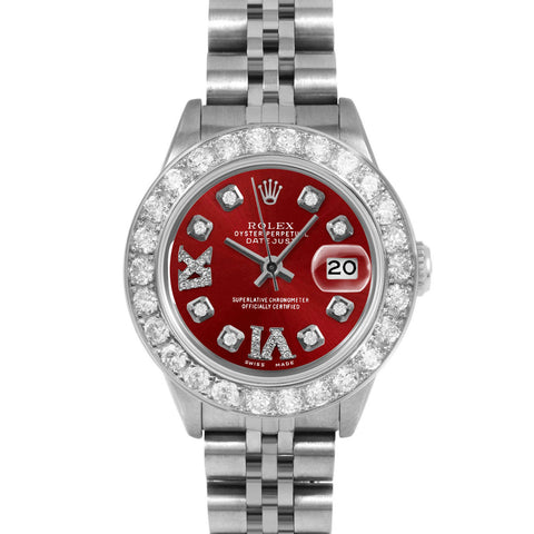 Rolex Datejust 26mm | 69174-RED-8DR69-2CT-JBL