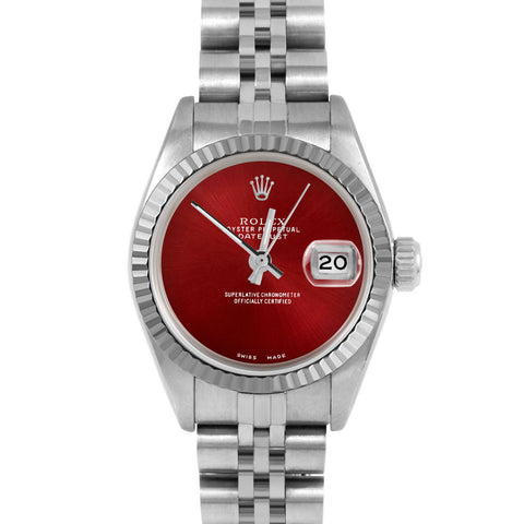 Rolex Datejust 26mm | 69174-RED-NOHM-FLT-JBL