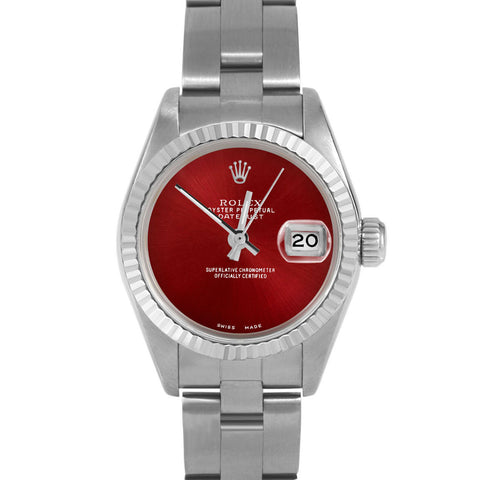 Rolex Datejust 26mm | 69174-RED-NOHM-FLT-OYS