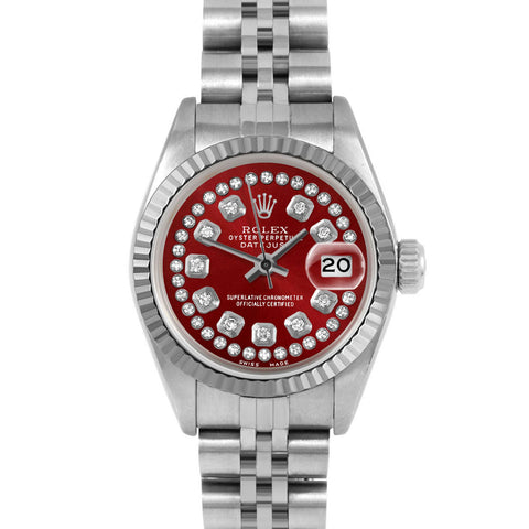 Rolex Datejust 26mm | 69174-RED-STRD-FLT-JBL