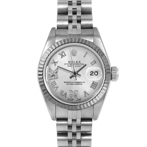 Rolex Datejust 26mm | 69174-SLV-RDR69-FLT-JBL