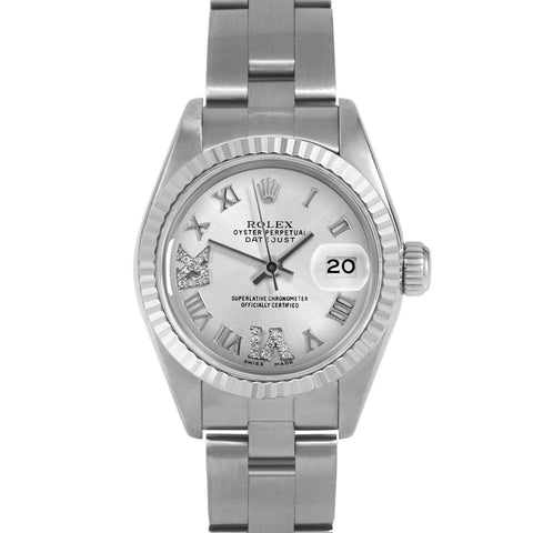 Rolex Datejust 26mm | 69174-SLV-RDR69-FLT-OYS