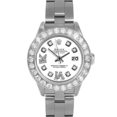 Rolex Datejust 26mm | 69174-WHT-8DR69-2CT-OYS