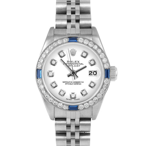 Rolex Datejust 26mm | 69174-WHT-DIA-AM-4SPH-JBL