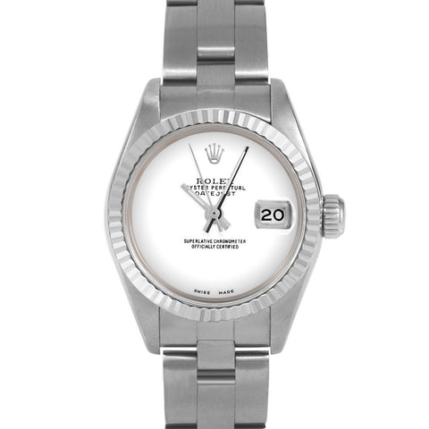 Rolex Datejust 26mm | 69174-WHT-NOHM-FLT-OYS