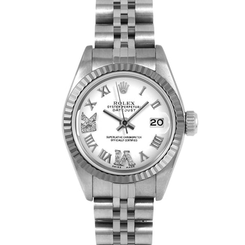 Rolex Datejust 26mm | 69174-WHT-RDR69-FLT-JBL