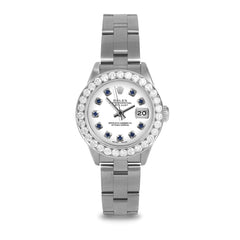 Rolex Datejust 26mm | 69174-WHT-SPH-AM-2CT-OYS