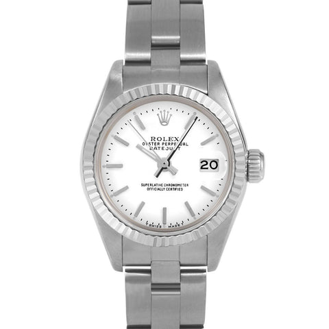 Rolex Datejust 26mm | 69174-WHT-STK-FLT-OYS