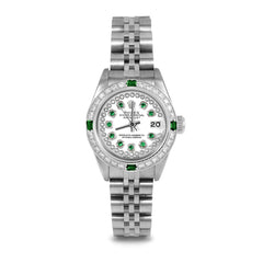 Rolex Datejust 26mm | 69174-WHT-STRE-4EMD-JBL