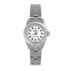 Rolex Datejust 26mm | 69174-WHT-STRE-FLT-OYS