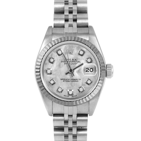 Rolex Datejust 26mm | 69174-WMOP-DIA-AM-FLT-JBL