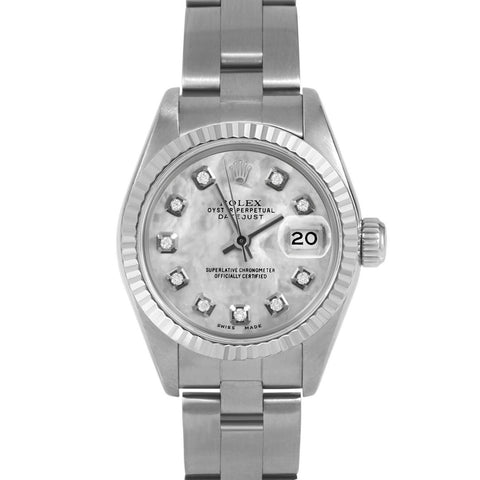 Rolex Datejust 26mm | 69174-WMOP-DIA-AM-FLT-OYS