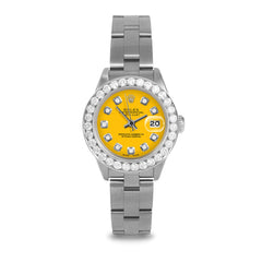 Rolex Datejust 26mm | 69174-YLW-DIA-AM-2CT-OYS