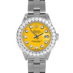 Rolex Datejust 26mm | 69174-YLW-DIA-AM-2CT-OYS