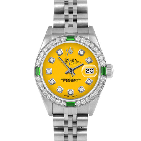 Rolex Datejust 26mm | 69174-YLW-DIA-AM-4EMD-JBL