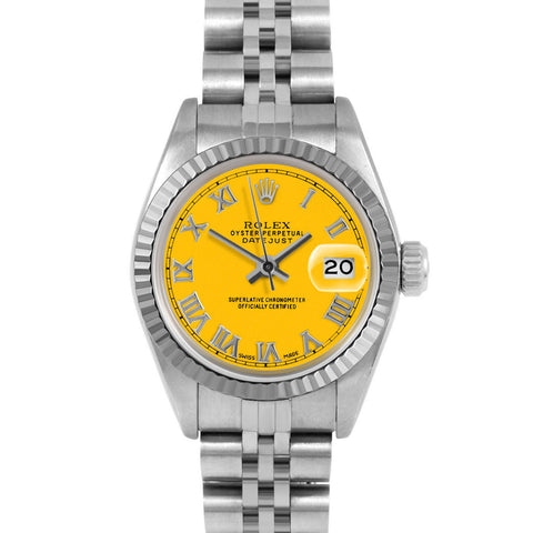Rolex Datejust 26mm | 69174-YLW-ROM-FLT-JBL