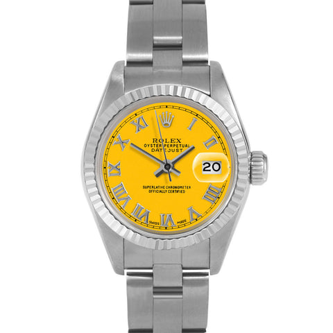 Rolex Datejust 26mm | 69174-YLW-ROM-FLT-OYS